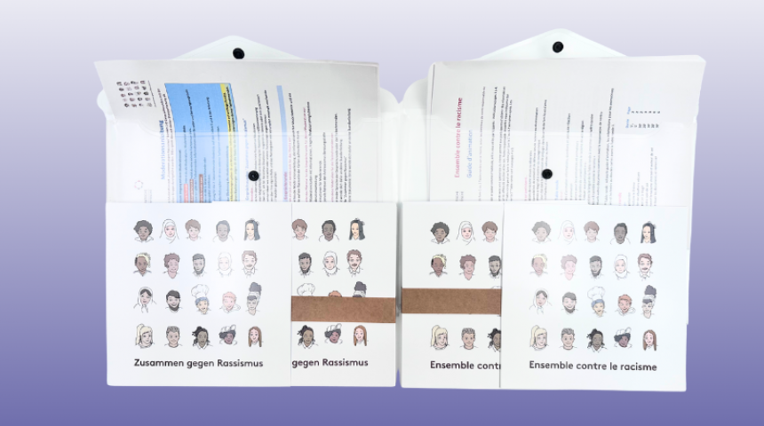 Set Zusammen gegen Rassismus